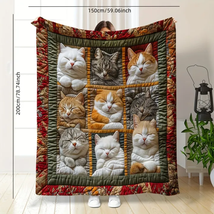 Cozy%20Cat%20Lover's%20Plush%20Fleece%20Throw%20Blanket%20-%20Perfect%20for%20Sofa%20Naps,%20Office%20Breaks%20&%20Christmas%20DecorCozy%20Cat%20Lover's%20Plush%20Fleec%20-%20Image%204