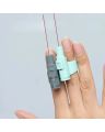 Mini Laser Cat Toy Portable Interactive Finger Sleeve Design for Cats Endless Fun Playtime.