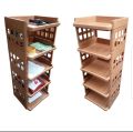 5 Layer Plastic Storage Rack, Book Shelf, Storage Rack for Home, Office & more. 