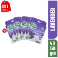 Auto Fresh (Buy 3 Get 1 FREE) Bathroom Air Freshener Block| Lavender | 50 gm each. 