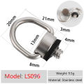 1/4 Strap Screw D Ring Camera Screw Mount 1/4 Inch Quick Release Plate Screw Adapter For The Camera Photography Accessories. 