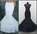 Women Petticoat Fishtail Underskirt Trumpet Crinoline for Mermaid Wedding Dress.