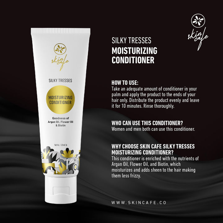 Skin%20Cafe%20Silky%20Tresses%20Moisturizing%20Conditioner%20120%20ml%20-%20Image%203