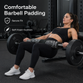 Barbell Squat Pad with Straps Hip Thrust Pad for Standard Bars Foam Neck Shoulder Support for Squats Workouts Gym Home Training. 