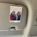 1pc Photo Car Visor Clip, Photo Car Decoration, Polaroid Photo for Car, Couples Gift, Valentine's Day gift, Wallet Photo Holder.