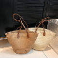 【Deal】 Women's Large Capacity Shoulder Bag Summer Straw Basket Handbag Fashion Female Luxury Designer Beach Bag Bali Shopper Tote. 
