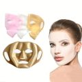 3D Silicone Mask Cover Fixed Mask Tool Ear Hanging Mask for Moisturizing Face Reusable Firming Facial Tool.