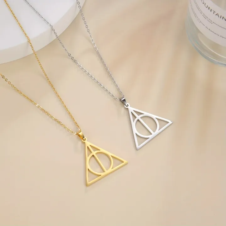 Skyrim%20Stainless%20Steel%20Deathly%20Hallows%20Necklace%20Round%20Triangle%20Silver%20Color%20Pendants%20Necklaces%20Geometric%20Jewelry%20for%20Women%20Men%20-%20Image%204