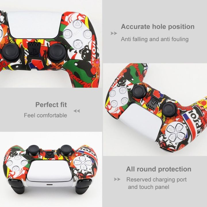 Silicone%20Protective%20Cover%20sleeve%20For%20PS5%20Controller%20Accessories%20%20Case%20For%20PS5%20Slim%20Gamepad%20Joysticks%20Thumb%20Grips%20Caps%20-%20Image%204