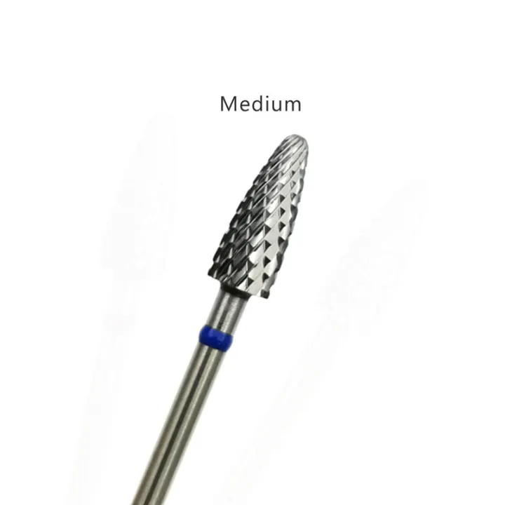HYTOOS%205mm%20Flame%20Bit%203/32%20Carbide%20Nail%20Drill%20Bits%20Manicure%20Burr%20Remove%20Gel%20Electric%20Milling%20Cutter%20Accessories%20-%20Image%207