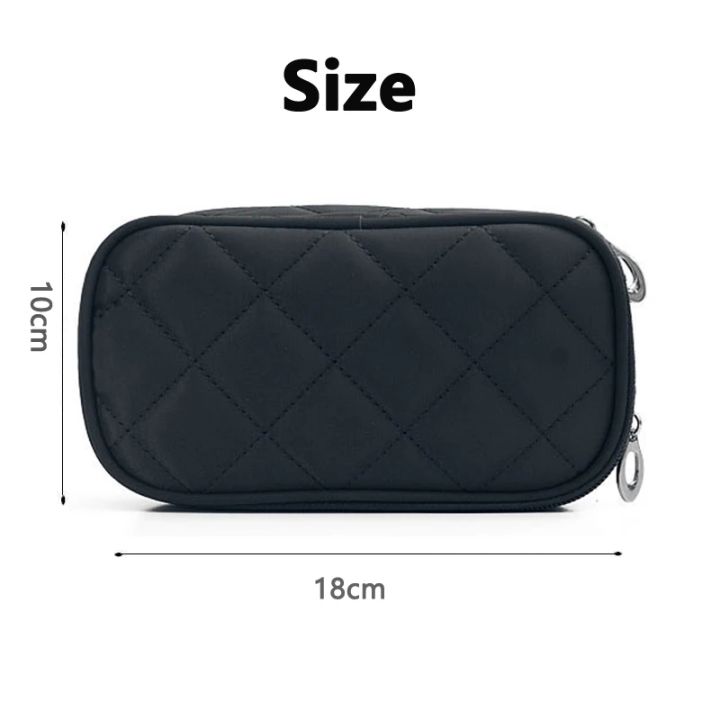 Women's%20Mirror%20Mini%20Cosmetic%20Bag%20Simple%20Waterproof%20Storage%20Box%20Black%20Double%20Layer%20Lingge%20Make%20Up%20Brush%20Beauty%20Organizer%20Supplies%20-%20Image%206