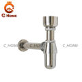 [C_home] Sharp series (stainless steel cup and plated plastic cup) pipe body, chrome plated sink material, disposable water pipe, bidet bidet, ready to ship. 