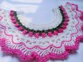 Crochet baby neck.  kushikata design throat dress for girls. neck for baby girls.. 
