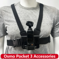 Pocket 3 Accessories Chest Harness Mount Strap Expansion Adapter Fixed Frame Bracket For DJI OSMO Pocket 3 Action Camera. 