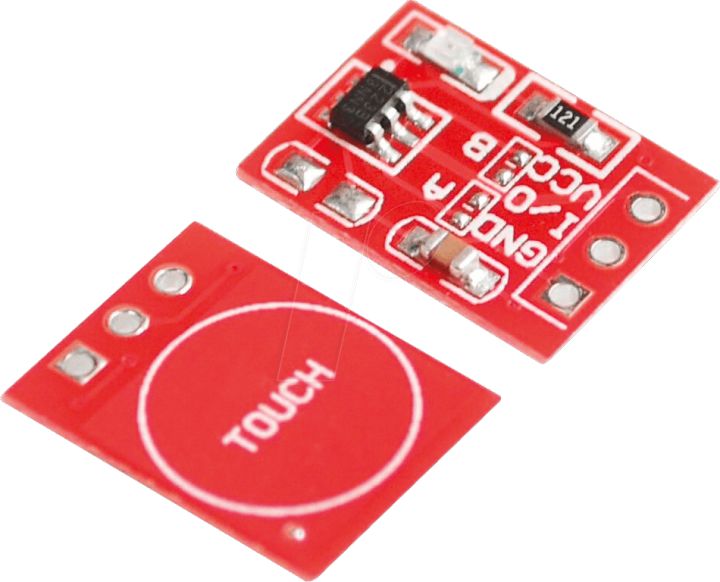 Red Touch Sensor Module TTP223 Red Capacitive Touch Sensor Module | Daraz.lk