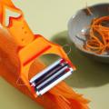 Cocororo Peeler Fruit And Vegetable Peeler Multifuncional Doble Strips For Potato Orange With Juicer And Potato Zest Peeler. 
