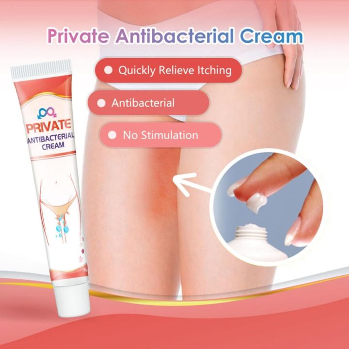 Sumifun Private Antibacterial Cream 20g – Intimate Care Ointment | Feminine Hygiene Cream | Itchy Skin Relief | Anti-Fungal & Antibacterial Skin Soothing Cream | Gentle Herbal Extract Formula - The Asia Express
