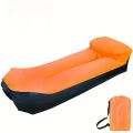 Portable Inflatable Lounge Chair with Pillow - Waterproof Sofa for Camping, Beach & Festivals - Easy Setup with Bag. 