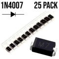 25 PCS-Rectifier Daiod SMD "M7" 1N4007. 