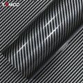 2D/3D Carbon Fiber Vinyl Wrap Black Car Stickers Waterproof Adhesive Vinyl Auto Tuning Film Motorcycle Stickers Cars Accessories.