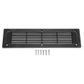 300x80mm Air Vents Louver Rectangle Air Outlet Grill Cover Ventilation Panel for RV Bus Trailer Kitchen Cabinet Return Air Grill. 