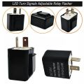 12V 2 Pin Adjustable Frequency LED Flasher Relay Turn Signal Indicator for Motorcycle Motorbike Fix Moto Accessories bike flasher 2pin flasher signal flasher. 