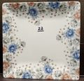 72 pieces melamine dinner set with glass lid. 