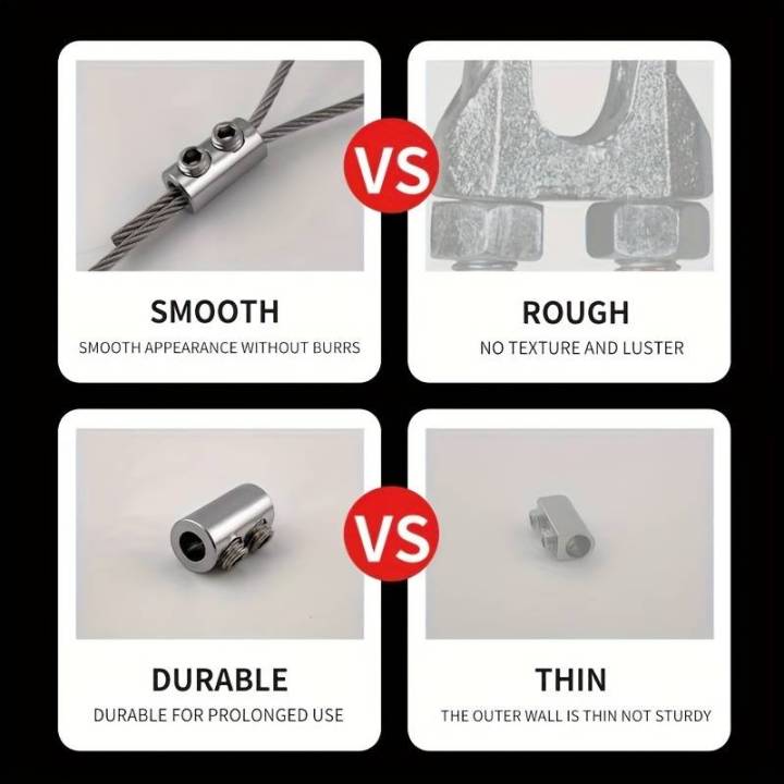 10pcs%20Adjustable%20Stainless%20Steel%20Wire%20Rope%20Lock%20Clamps%20-%20Self-Locking%20Fasteners%20for%20Home%20Renovation%20-%20Double%20Hole%20Telescopic%20-%20Image%206