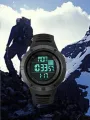 Piaoma Waterproof Digital Black Watch For Men. 