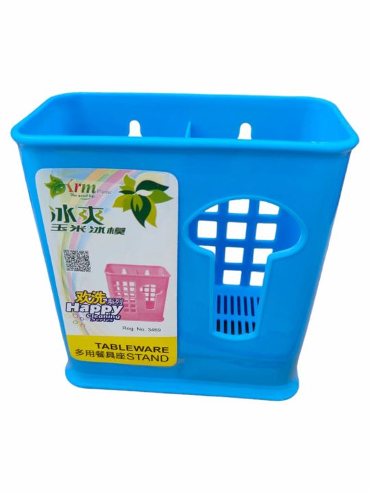 Plastic%20Rambo%20Multi%20Perpose%20Stand%20Pen%20Holder%20Desk%20Organizer%201%20Pcs%20-%20Image%202