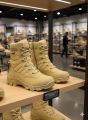Original Delta Tactical Military Boots for Men | Desert Khaki/Tan Combat Shoes | High Ankle Outdoor Hiking & Security Boot in Pakistan. 