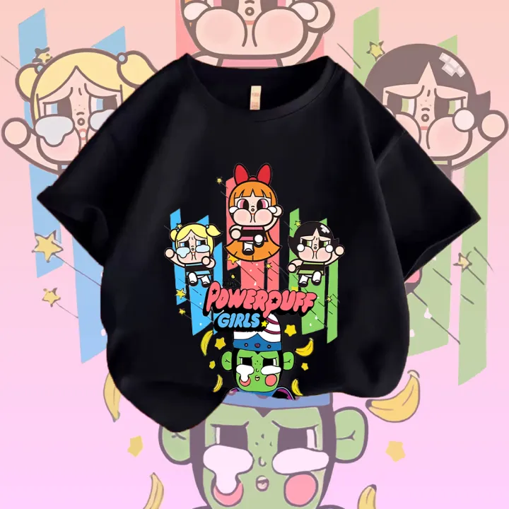 PopMart%20crybaby%20&%20Powerpuff%20Girls%20T-shirt,%20printed%20cotton%20100%25,%20can%20be%20worn%20on%20both%20men,%20comfortable,%20not%20shrink,%20baby%20girl%20T-shirt.%20-%20Image%209