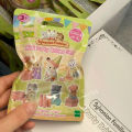 Sylvanian Families Toys Girl Toy Kitchens Mini Baby Party Blind Bags Dolls for Girls Miniature Food Children's Kitchen Ternuries.