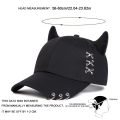 Unisex XXX Iron Ring Bull Horn Personality Baseball Caps Spring Autumn Outdoor Adjustable Casual Hats Sunscreen Hat. 