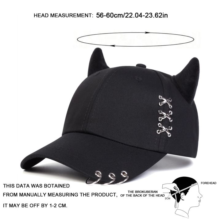 Unisex%20XXX%20Iron%20Ring%20Bull%20Horn%20Personality%20Baseball%20Caps%20Spring%20Autumn%20Outdoor%20Adjustable%20Casual%20Hats%20Sunscreen%20Hat%20-%20Image%202