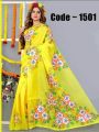 Exclusive Hand Printed Saree.