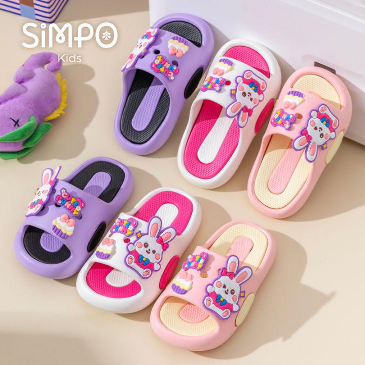 Cute%20Bunny%20Children's%20Home%20Slippers%20Girls'%20Summer%20Footwear%20Beach%20Sandals%20For%20Kids%20Thick%20Sole%20Soft%20Non-slip%20Home%20Bathroom%20Shoes%20-%20Image%204
