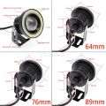2X Car COB Auto DRL Led 12V HeadLamps Angel Eyes Fog Waterproof Headlights DRL Daytime Running DayLight Turn Signal Trunk Led.