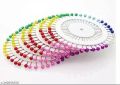 Hijab Pins Wheels 40 pieces Per Pack Pack of  12 colorful Pearl Head Pins Shawl Hijab Pins Scarf Pins Naqab pins. 