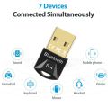 USB Bluetooth Adapter for Pc Usb Bluetooth 5.4/ 5.3/ 5.1/ 5.0 Dongle Receiver for Speaker Mouse Keyboard Music Audio Transmitter. 