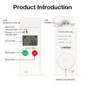 USB Temperature Data Logger LCD Display Datalogger 65000 Points PDF Recorder Temp Alarm Logger for Food Medicine Cold-chain. 