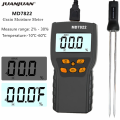 Digital Grain Moisture Meter Highly Sensitive Probe Humidity Tester LCD Display Wheat Corn Rice Hygrometer Temperature Detector. 