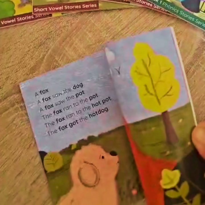 Storybook: Tom and the Dog (short vowel 'o') - Budget-Friendly Misprint Stock