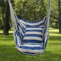 1pc Folding  Hammock, Anti Rollover And Anti Slip，Outdoor Hammock Chair, Canvas Leisure Swing Chair, No Pillow Or Cushion,. 