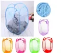 Laundry bag mesh fabric. 