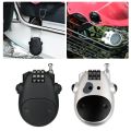 Bicycle Steel Cable Code Lock Suitcase Car Sled Telescopic Wire Rope Lock Bicycle Helmet High-precision Code Wheel Password Lock. 