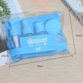 Travel Bottles Kit Leak Proof Portable Toiletry Containers Set Clear Travel Size Cosmetic Containers For Lotion Shampoo Cream So.