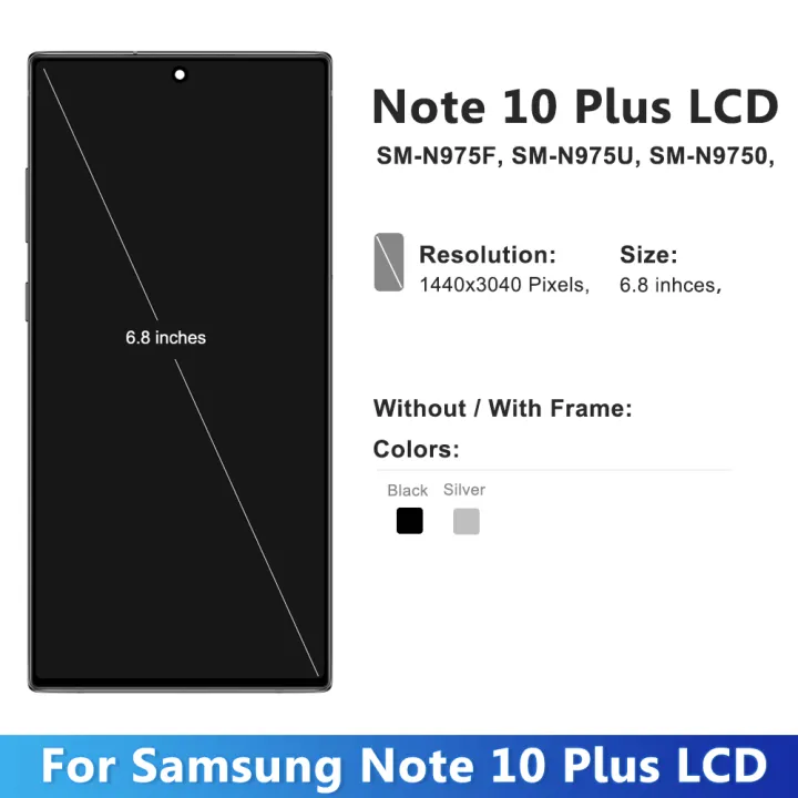 AMOLED%20TFT%20Note%2010%20Plus%20Screen%20For%20Samsung%20Note%2010+%20LCD%20Display%205G%20N976F%20Touch%20Screen%20+Frame%20Support%20S%20Pen%20with%20Fingerprints%20-%20Image%202