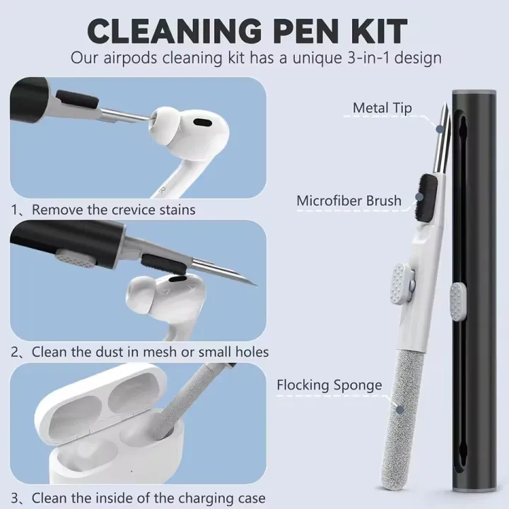 For%20Airpods%20pro%202%20case%20Cover%20with%20Cleaner%20Pen%20Kit%20Soft%20Silicone%20Protective%20Case%20for%20%20Airpods%20pro%202nd/1st%20case%20Generation%20-%20Image%205