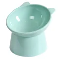 Tilted Cat Food Bowl Cat Food Dish Ergonomic Raised Cat Food Bowl Anti Vomiting Plastic Feeding Bowl Non Slip Pet Supplies. 
